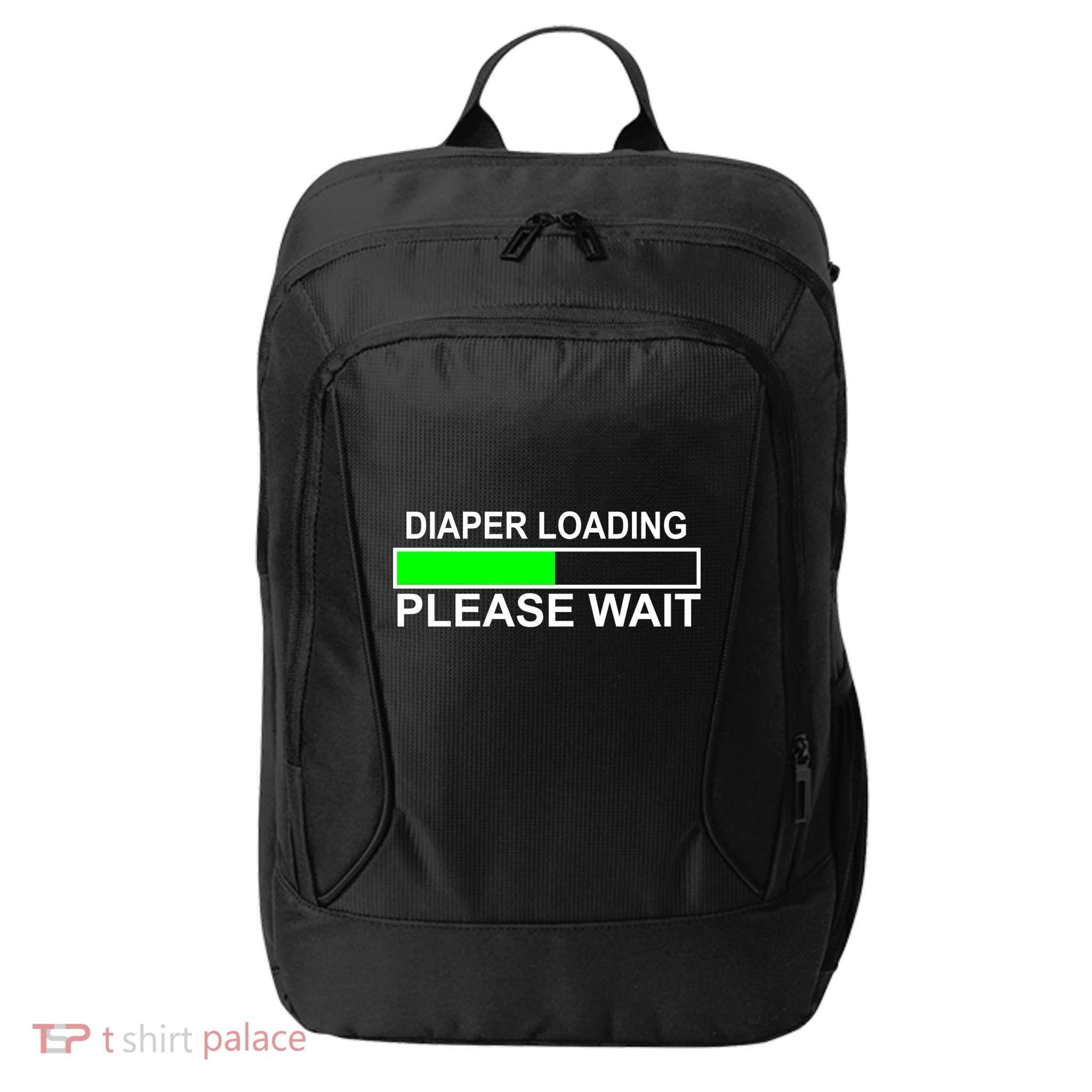 Diaper Loading Please Wait City Backpack