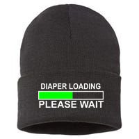 Diaper Loading Please Wait Sustainable Knit Beanie