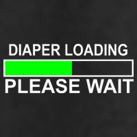 Diaper Loading Please Wait 25L Jumbo Tote