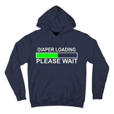 Diaper Loading Please Wait Tall Hoodie