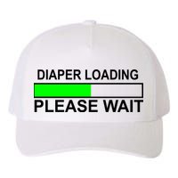 Diaper Loading Please Wait Yupoong Adult 5-Panel Trucker Hat