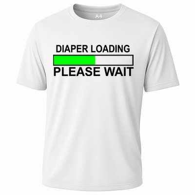 Diaper Loading Please Wait Performance Shirt