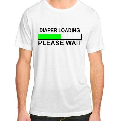 Diaper Loading Please Wait Adult ChromaSoft Performance T-Shirt