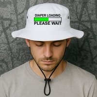 Diaper Loading Please Wait Bucket Hat