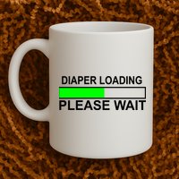 Diaper Loading Please Wait Mug