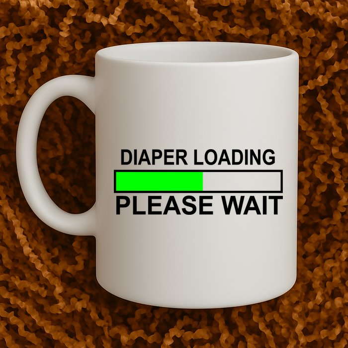 Diaper Loading Please Wait Mug