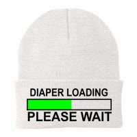 Diaper Loading Please Wait Knit Cap Winter Beanie