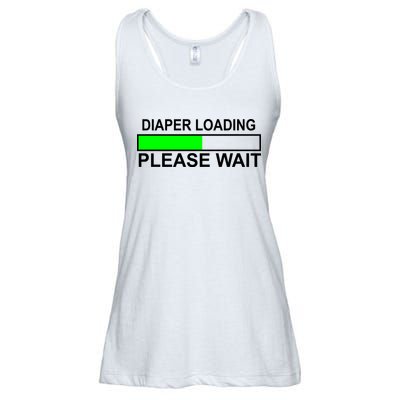 Diaper Loading Please Wait Ladies Essential Flowy Tank