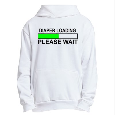 Diaper Loading Please Wait Urban Pullover Hoodie