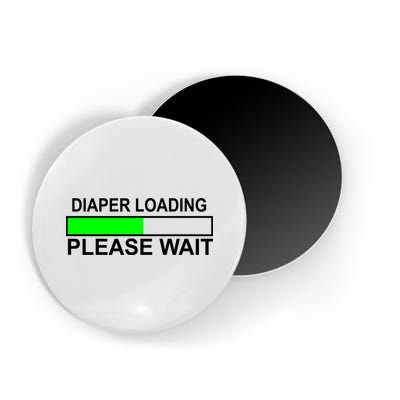 Diaper Loading Please Wait Magnet