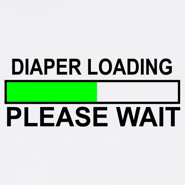 Diaper Loading Please Wait Mousepad