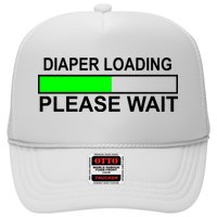 Diaper Loading Please Wait Trucker Hat