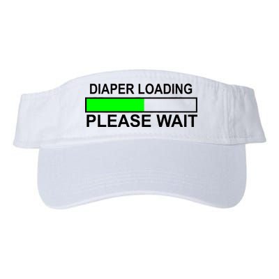 Diaper Loading Please Wait Valucap Bio-Washed Visor