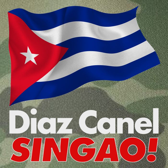 Diaz Canel Singao! Cuban Flag Legacy Tie Dye Trucker Hat