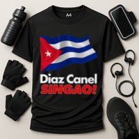 Diaz Canel Singao! Cuban Flag Performance Shirt