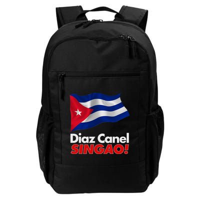 Diaz Canel Singao! Cuban Flag Backpack