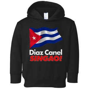 Diaz Canel Singao! Cuban Flag Toddler Hoodie