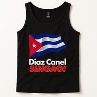Diaz Canel Singao! Cuban Flag Tank Top