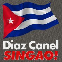 Diaz Canel Singao! Cuban Flag Cotton Canvas Backpack