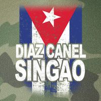 Diaz Canel Singao Cuban Flag Distressed Legacy Tie Dye Trucker Hat