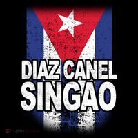Diaz Canel Singao Cuban Flag Distressed City Backpack
