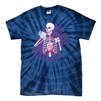 Dead Inside But Caffeinated Tie-Dye T-Shirt