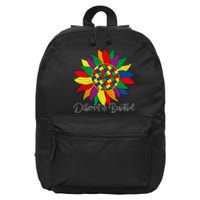 Different Is Beautiful Sunflower Puzzle Autism Awareness Month Gift 16 in Basic Backpack