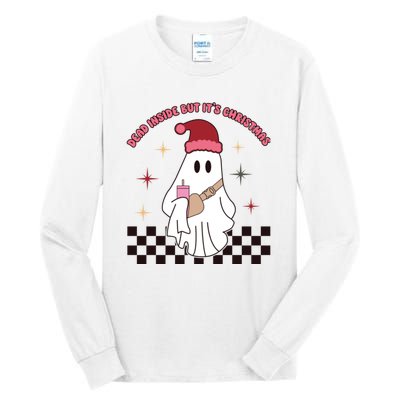 Dead Inside But It’S Christmas Ghost Tall Long Sleeve T-Shirt