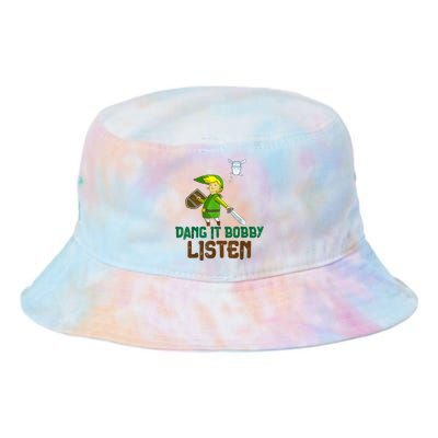 Dang It Bobby Listen Tie Dye Newport Bucket Hat