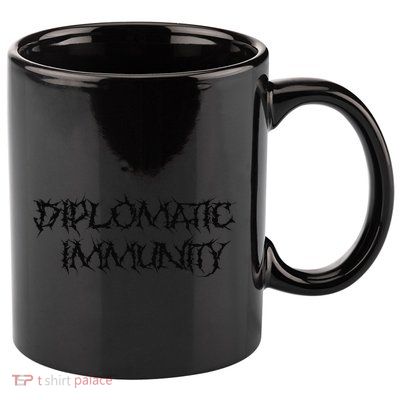Diplomatic Immunity (Bjmn) 11oz C Handle Ceramic Mug