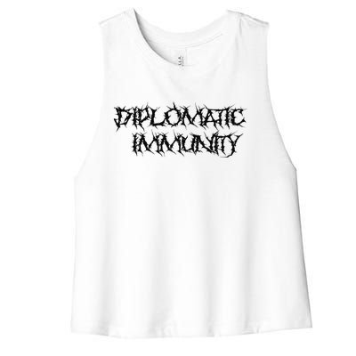 Diplomatic Immunity (Bjmn) Women's Racerback Cropped Tank