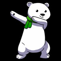 Dabbing Ice Bear Christmas Dab Polar Bear Wool Snapback Cap