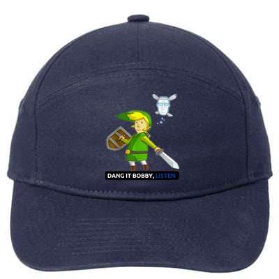 Dang It Bobby, Listen 7-Panel Snapback Hat