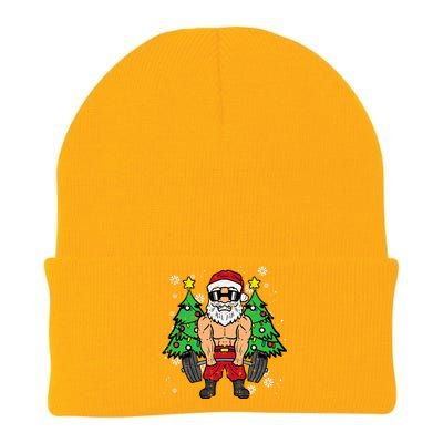 Dead Inside But Jolly AF Skeleton Santa Christmas Pajamas  Knit Cap Winter Beanie