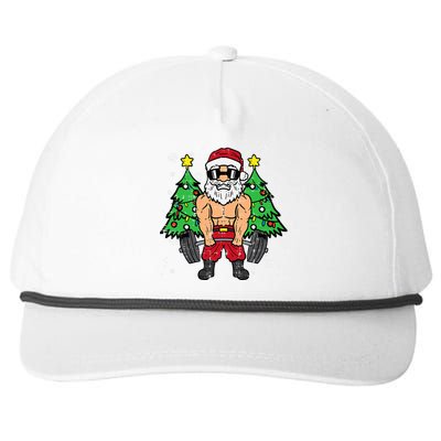 Dead Inside But Jolly AF Skeleton Santa Christmas Pajamas  Snapback Five-Panel Rope Hat