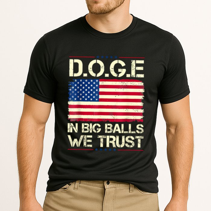 Doge In Big Balls We Trust 2025 Cooling Performance Crew T-Shirt