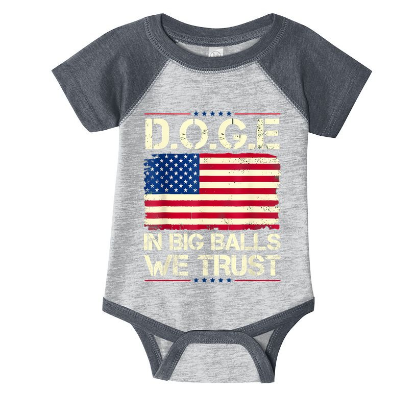 Doge In Big Balls We Trust 2025 Infant Baby Jersey Bodysuit