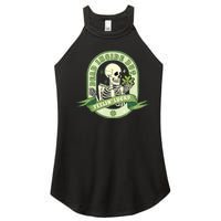 Dead Inside But Lucky Women’s Perfect Tri Rocker Tank