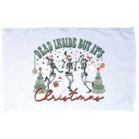 Dead Inside But Its Christmas Microfiber Hand Towel