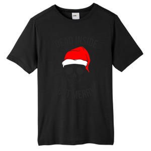 Dead Inside But Merry Gift Tall Fusion ChromaSoft Performance T-Shirt