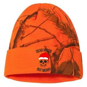 Dead Inside But Merry Gift Kati Licensed 12" Camo Beanie