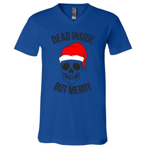 Dead Inside But Merry Gift V-Neck T-Shirt