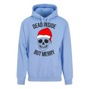 Dead Inside But Merry Gift Unisex Surf Hoodie