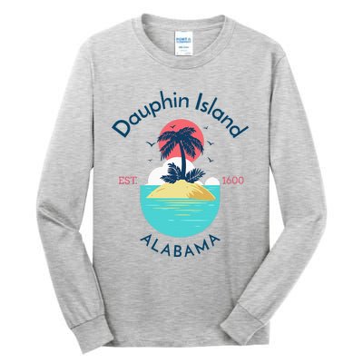 Dauphin Island Beach Alabama Tall Long Sleeve T-Shirt