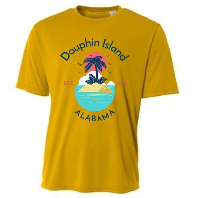 Dauphin Island Beach Alabama Cooling Performance Crew T-Shirt