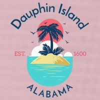 Dauphin Island Beach Alabama 25L Jumbo Tote