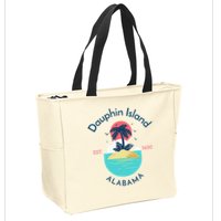 Dauphin Island Beach Alabama Zip Tote Bag
