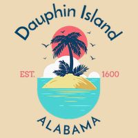 Dauphin Island Beach Alabama Zip Tote Bag