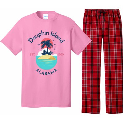 Dauphin Island Beach Alabama Pajama Set