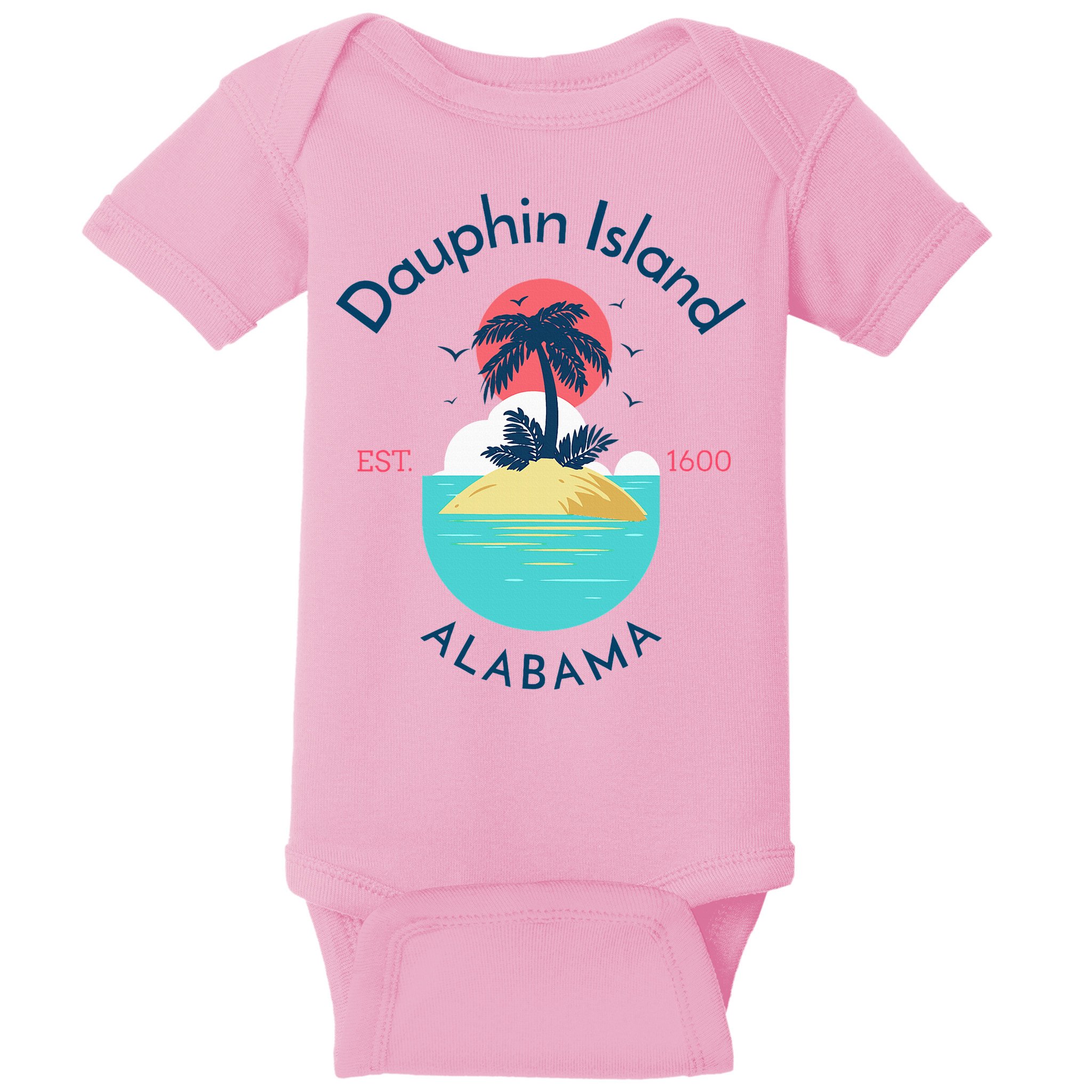 Dauphin Island Beach Alabama Baby Bodysuit